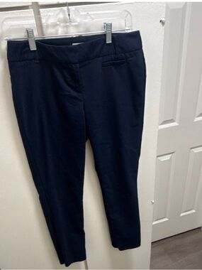 Van Heusen Navy Cropped Ponte Pants
